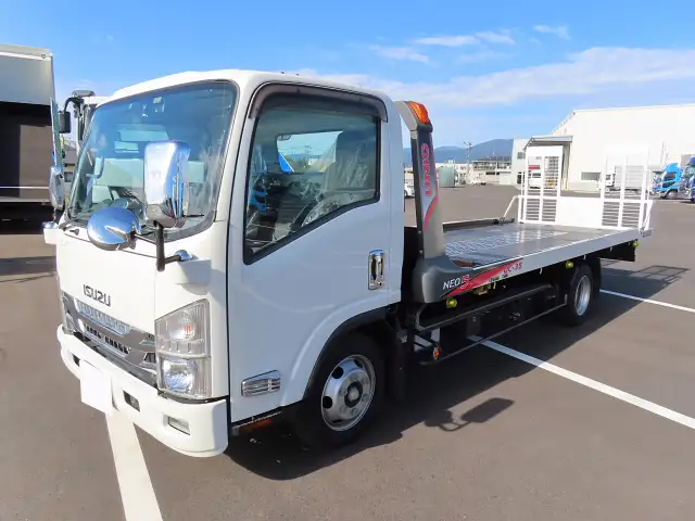 いすゞ エルフ 小型 車両重機運搬 ラジコン ウインチの中古トラック画像1