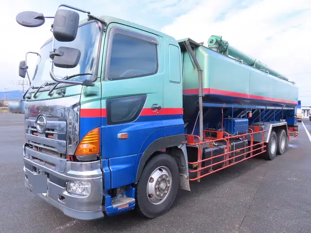 日野 プロフィア 大型 タンク車 バルク ADG-FR1EXYGの中古トラック画像1