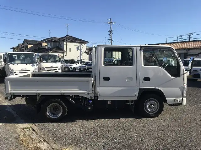 日産 アトラス 小型 平ボディ Wキャブ 床鉄板の中古トラック画像2
