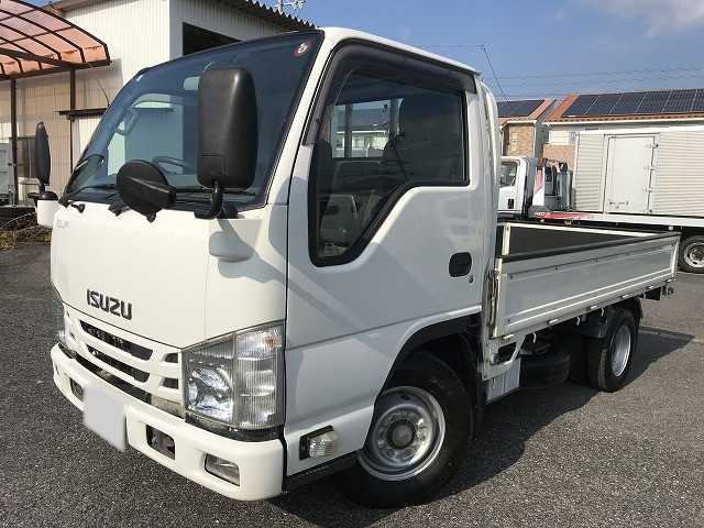 いすゞ エルフ 小型 平ボディ 10尺 TRG-NJR85A