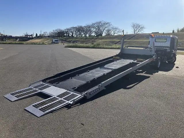 いすゞ エルフ 小型 車両重機運搬 セーフティーローダー TRG