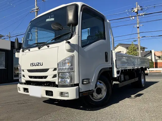 いすゞ エルフ 小型 平ボディ TRG-NMR85AR H30の中古トラック画像1