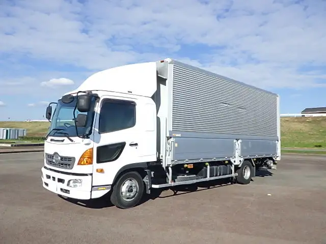 日野 レンジャー 中型/増トン ウイング パワーゲート エアサス の中古トラック【車両No.177499】