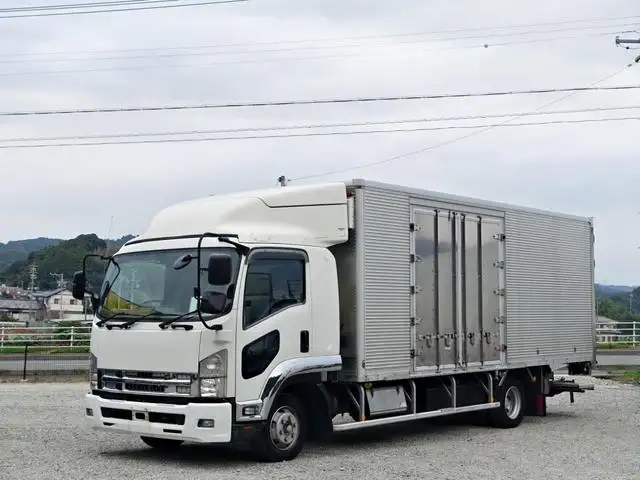 いすゞ フォワード 中型/増トン アルミバン パワーゲート エアサス｜画像1