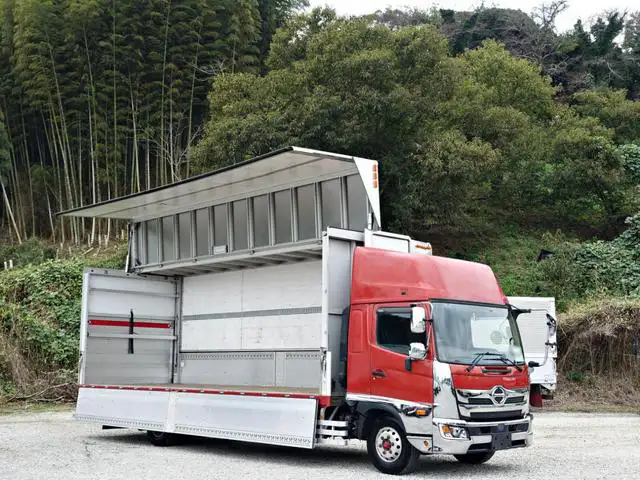 日野 レンジャー 中型/増トン ウイング パワーゲート エアサスの中古トラック画像9