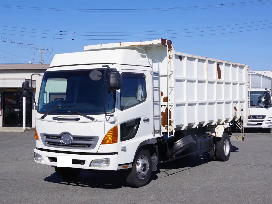 日野 レンジャー 中型/増トン ダンプ 土砂禁 ベッド の中古トラック【車両No.177390】