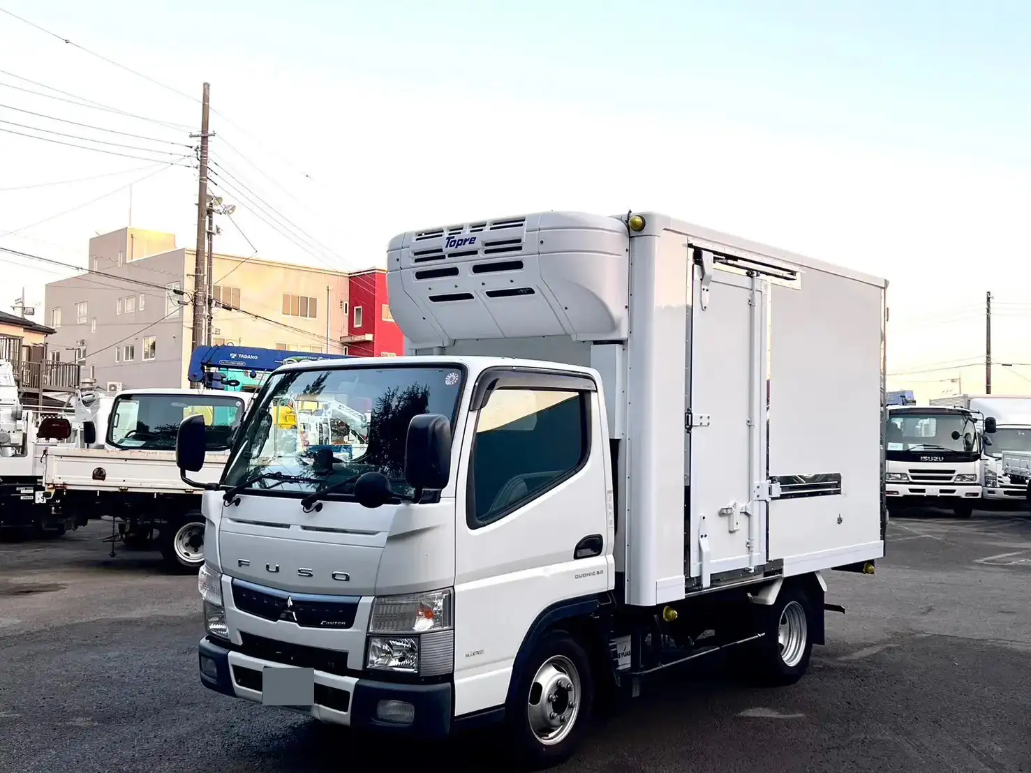 三菱 キャンター 小型 冷凍冷蔵 低温 サイドドア の中古トラック【車両No.177455】