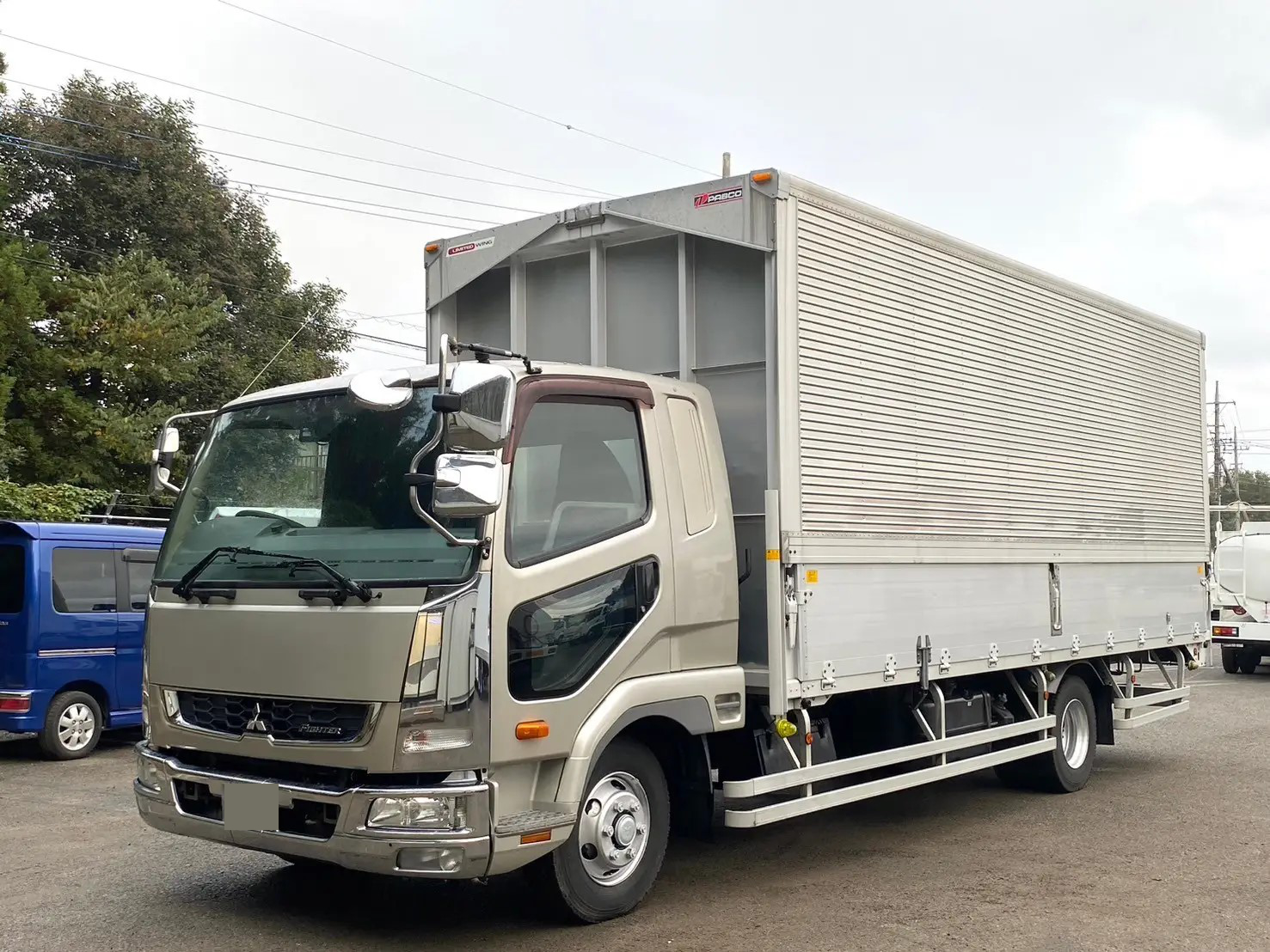 三菱 ファイター 中型/増トン ウイング ワイド TKG-FK61F