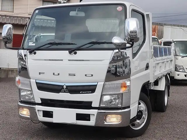 三菱 キャンター 小型 ダンプ 強化 コボレーンの中古トラック画像1