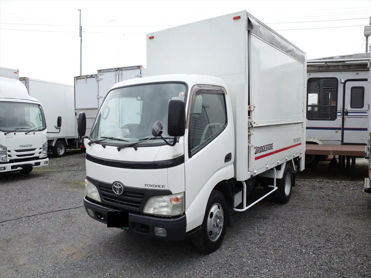 トヨタ トヨエース 小型 アルミバン パワーゲート BDG-XZU334の中古トラック画像1