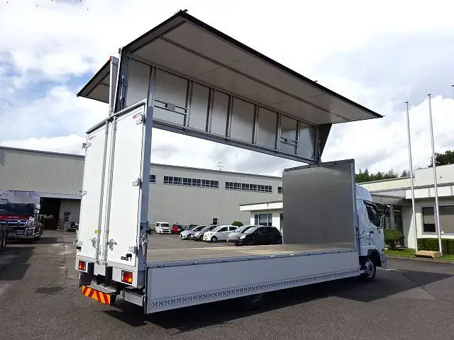 三菱 ファイター 中型/増トン ウイング エアサス ベッドの中古トラック画像5