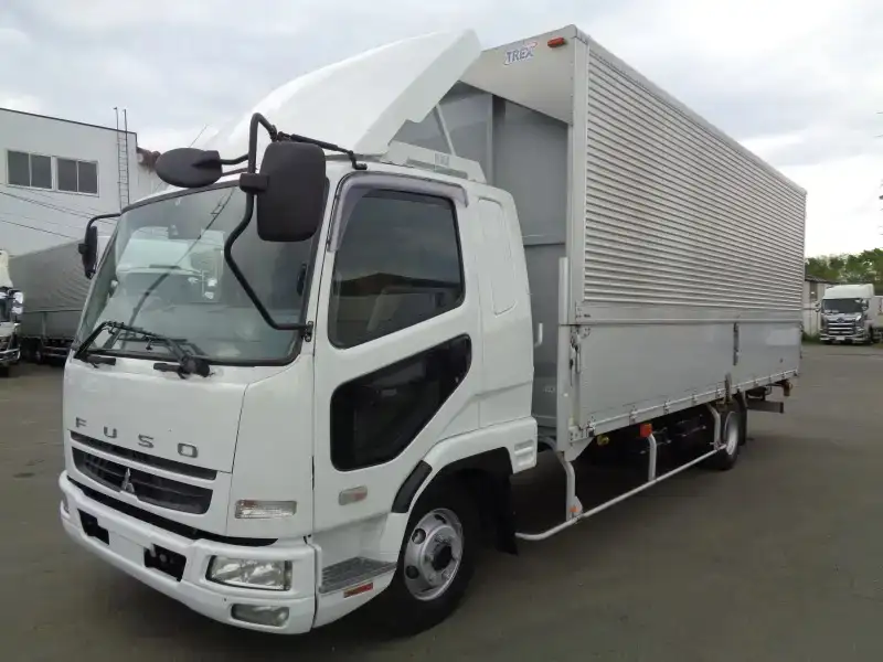 三菱 ファイター 中型/増トン ウイング ベッド PDG-FK61Rの中古トラック画像1