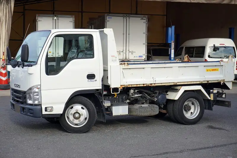 いすゞ エルフ 小型 ダンプ ローダー 強化 の中古トラック【車両No.177673】