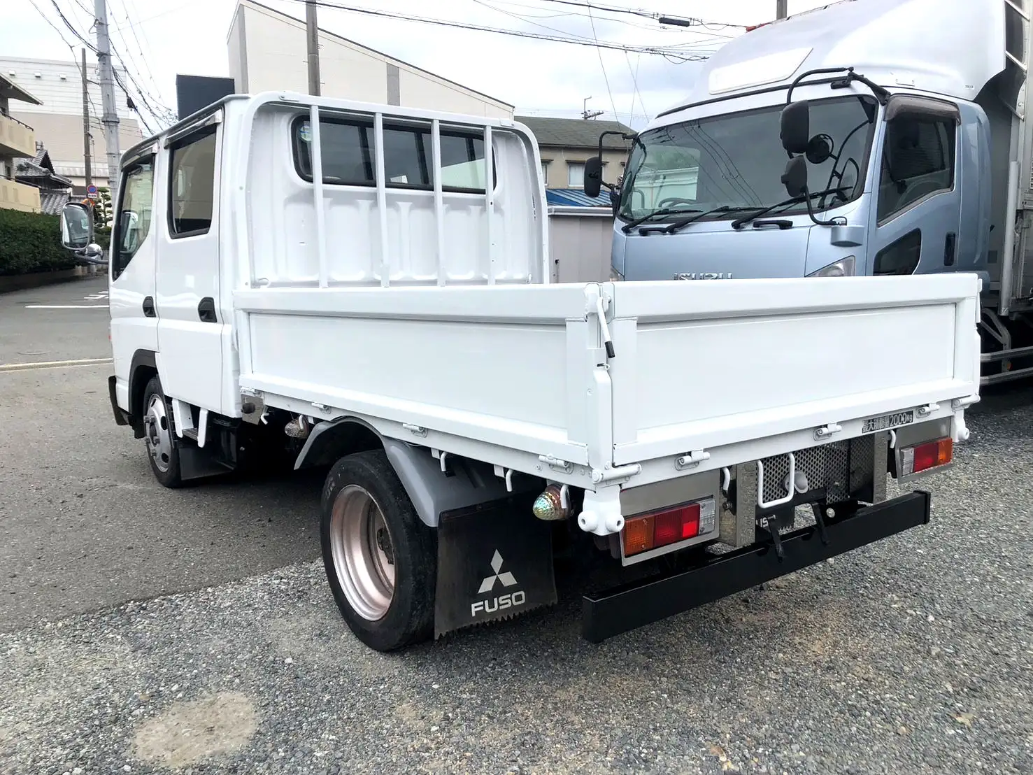 三菱 キャンター 小型 平ボディ Wキャブ PDG-FE70Bの中古トラック画像6