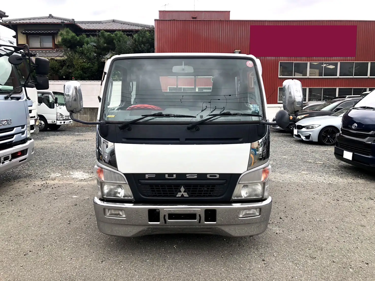 三菱 キャンター 小型 平ボディ Wキャブ PDG-FE70Bの中古トラック画像2