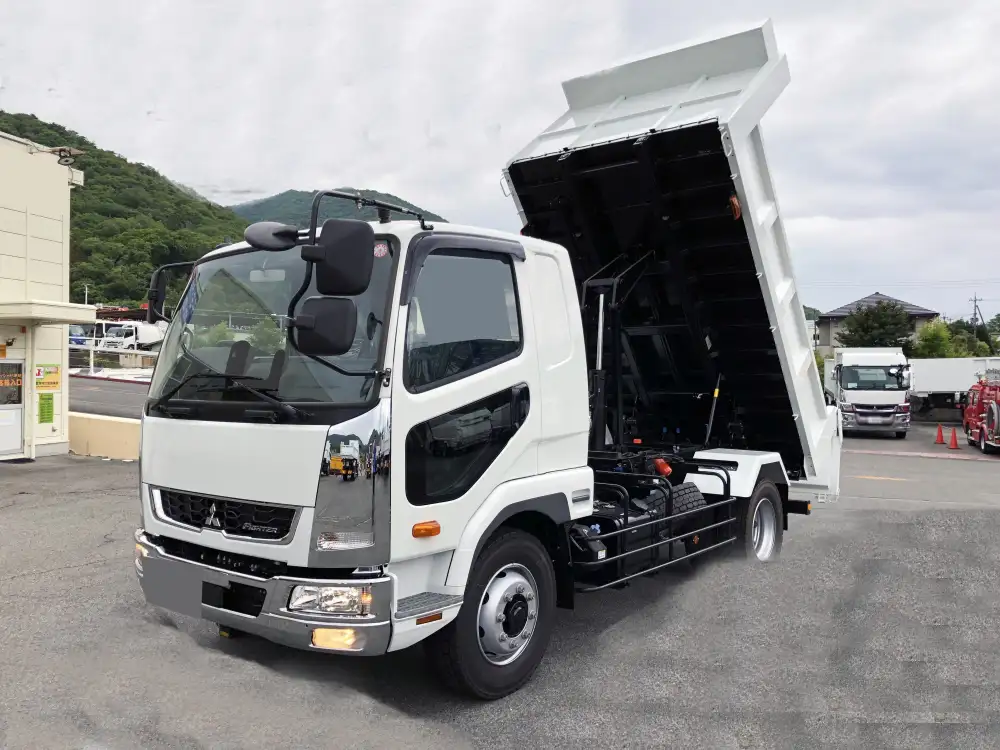 三菱 ファイター 中型/増トン ダンプ ローダー ベッド の中古トラック【車両No.177738】