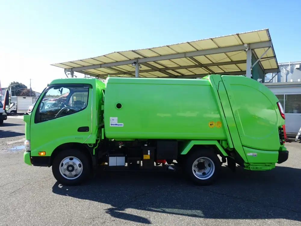 日野 デュトロ 小型 パッカー車 巻き込み式 回転ダンプ式の中古トラック画像9