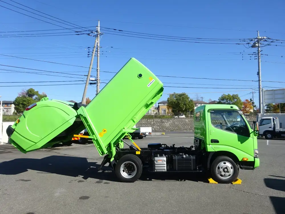 日野 デュトロ 小型 パッカー車 巻き込み式 回転ダンプ式の中古トラック画像10