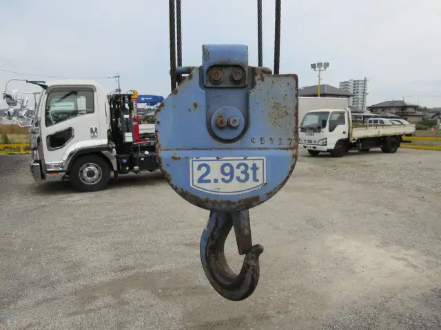 いすゞ エルフ 小型 クレーン付 床鉄板 3段の中古トラック画像12