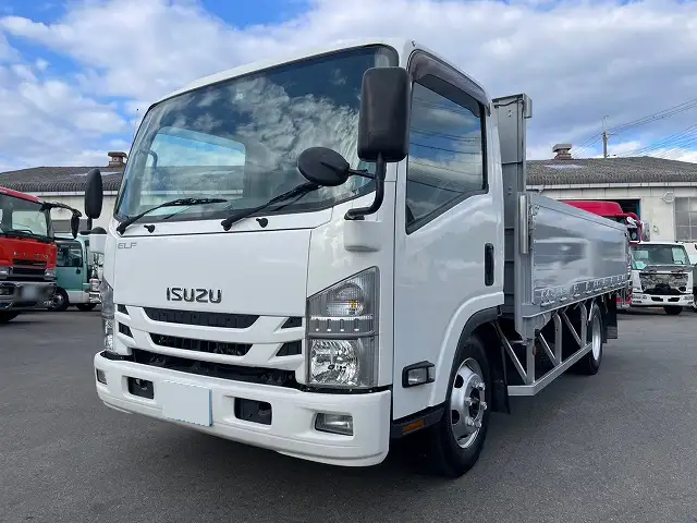 いすゞ エルフ 小型 平ボディ アルミブロック TPG-NPR85ANの中古トラック画像1