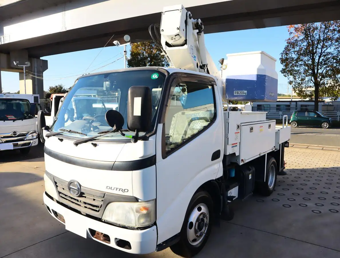 日野 デュトロ 小型 高所・建柱車 高所作業車 BDG-XZU304Xの中古トラック画像1