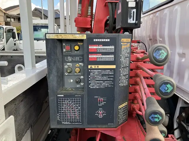 日野 デュトロ 小型 クレーン付 床鉄板 3段の中古トラック画像5