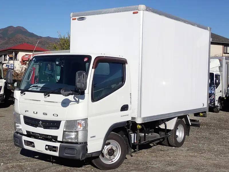 三菱 キャンター 小型 アルミバン TPG-FBA00 H28の中古トラック画像1