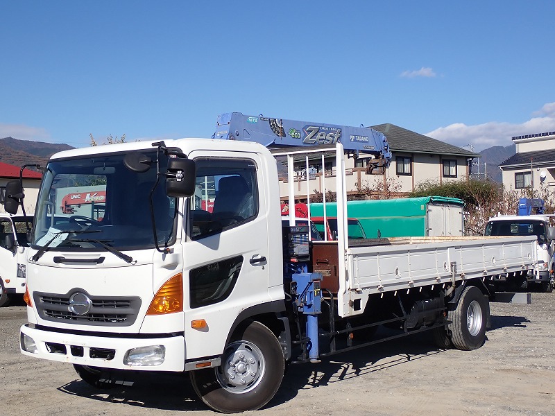 三菱 ファイター 中型/増トン アームロール ツインホイスト ベッド の中古トラック【車両No.164414】