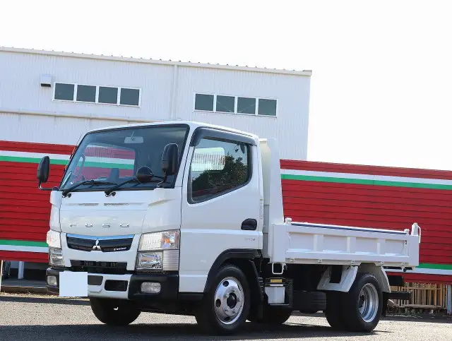 三菱 キャンター 小型 ダンプ 強化 コボレーンの中古トラック画像1