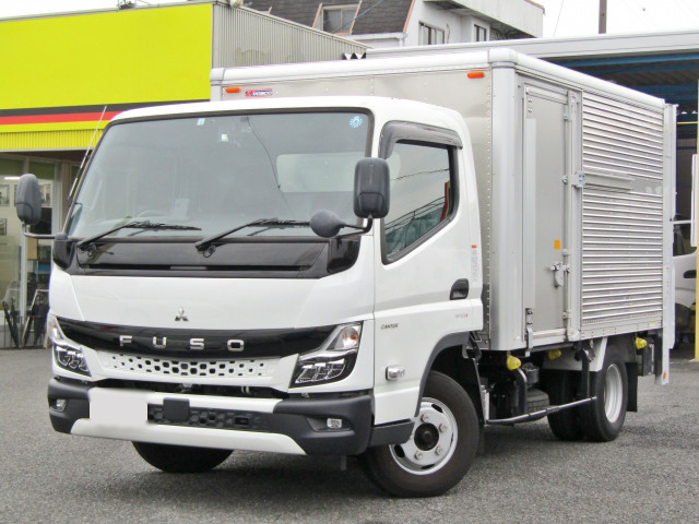 三菱 キャンター 小型 アルミバン セミロング
