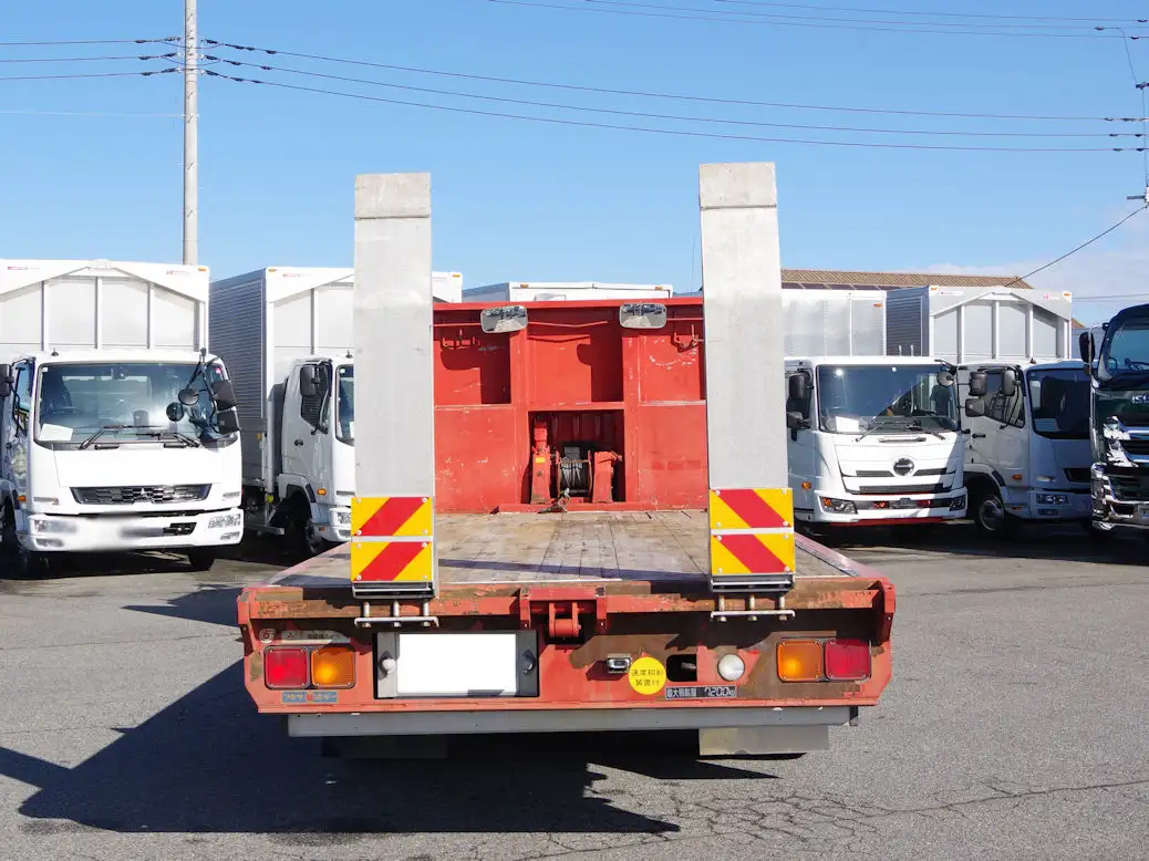 三菱 ファイター 中型/増トン 車両重機運搬 ラジコン ウインチの中古トラック画像4