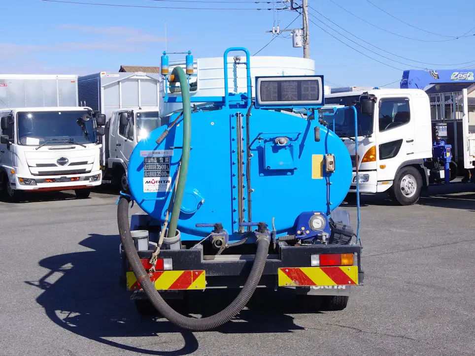 三菱 キャンター 小型 タンク車 バキューム TPG-FEA80の中古トラック画像4