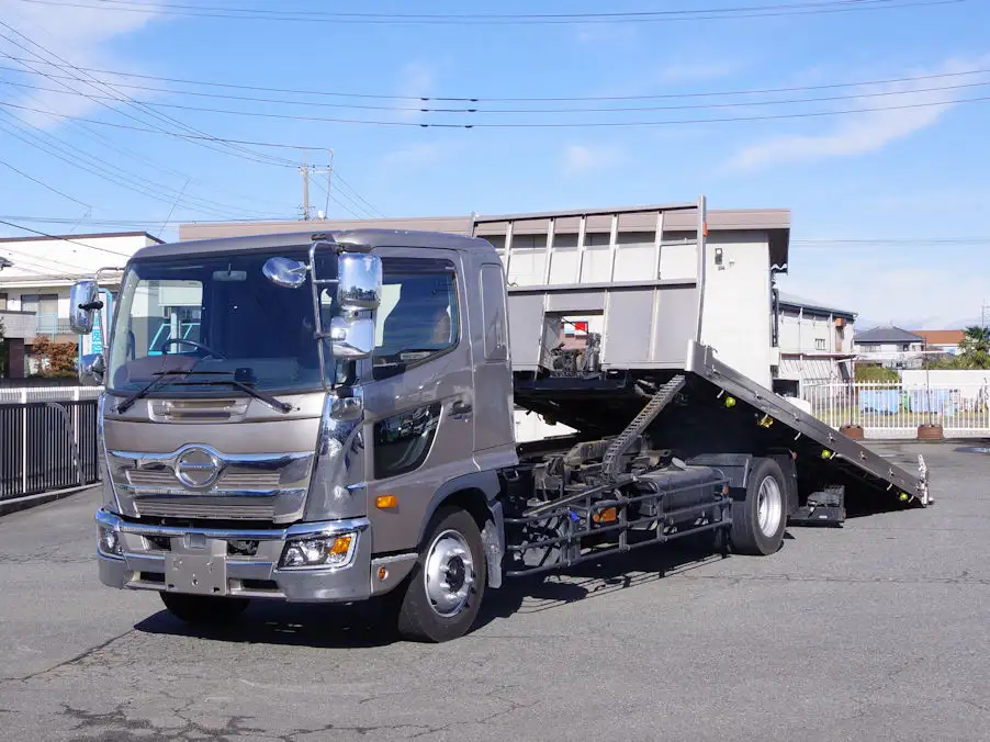 日野 レンジャー 中型/増トン 車両重機運搬 ラジコン ウインチの中古トラック画像1