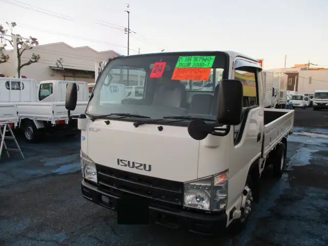 いすゞ エルフ 小型 平ボディ TKG-NJR85A H24の中古トラック画像1