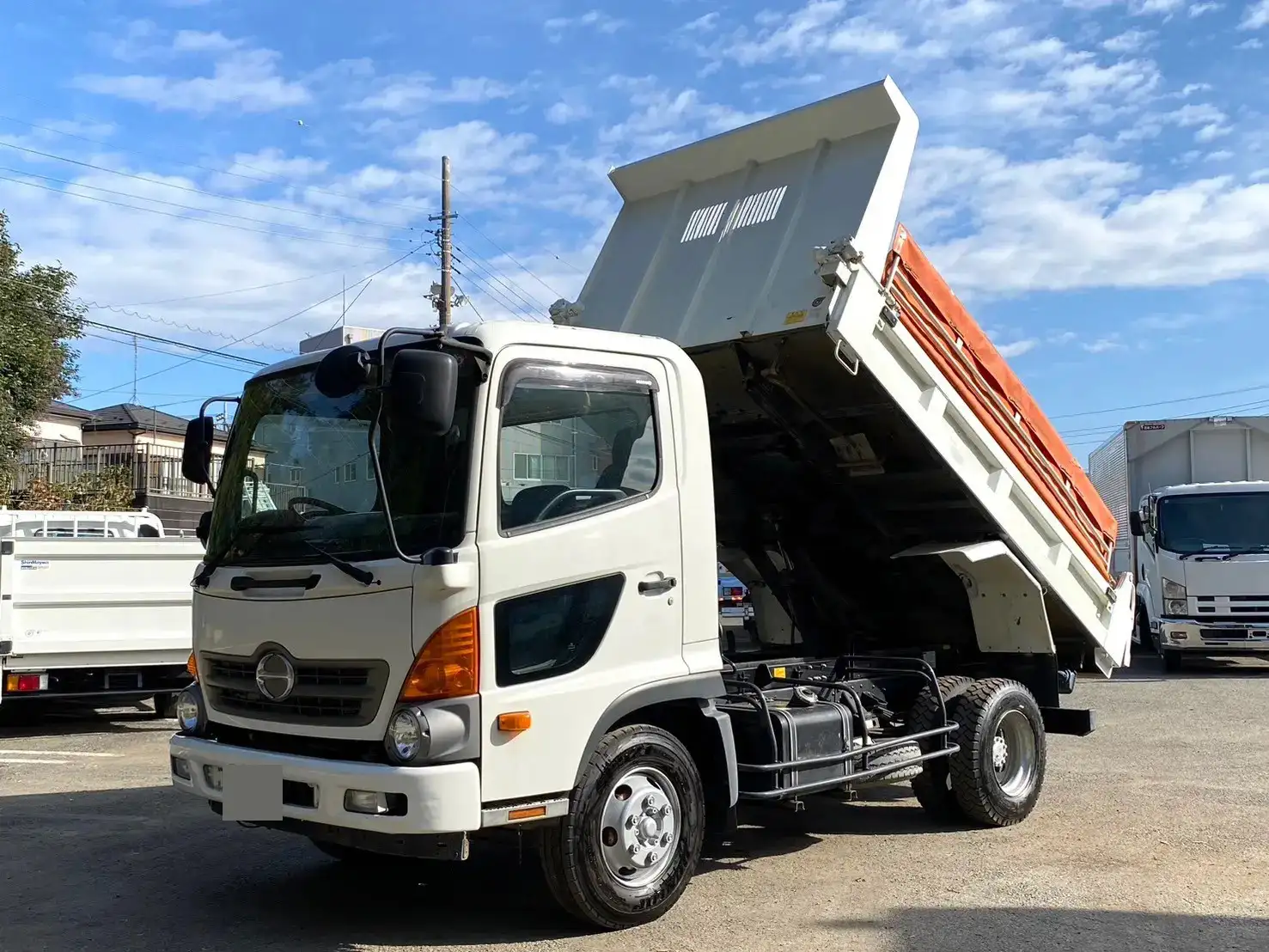 日野 レンジャー 中型/増トン ダンプ 強化 コボレーン の中古トラック【車両No.177931】
