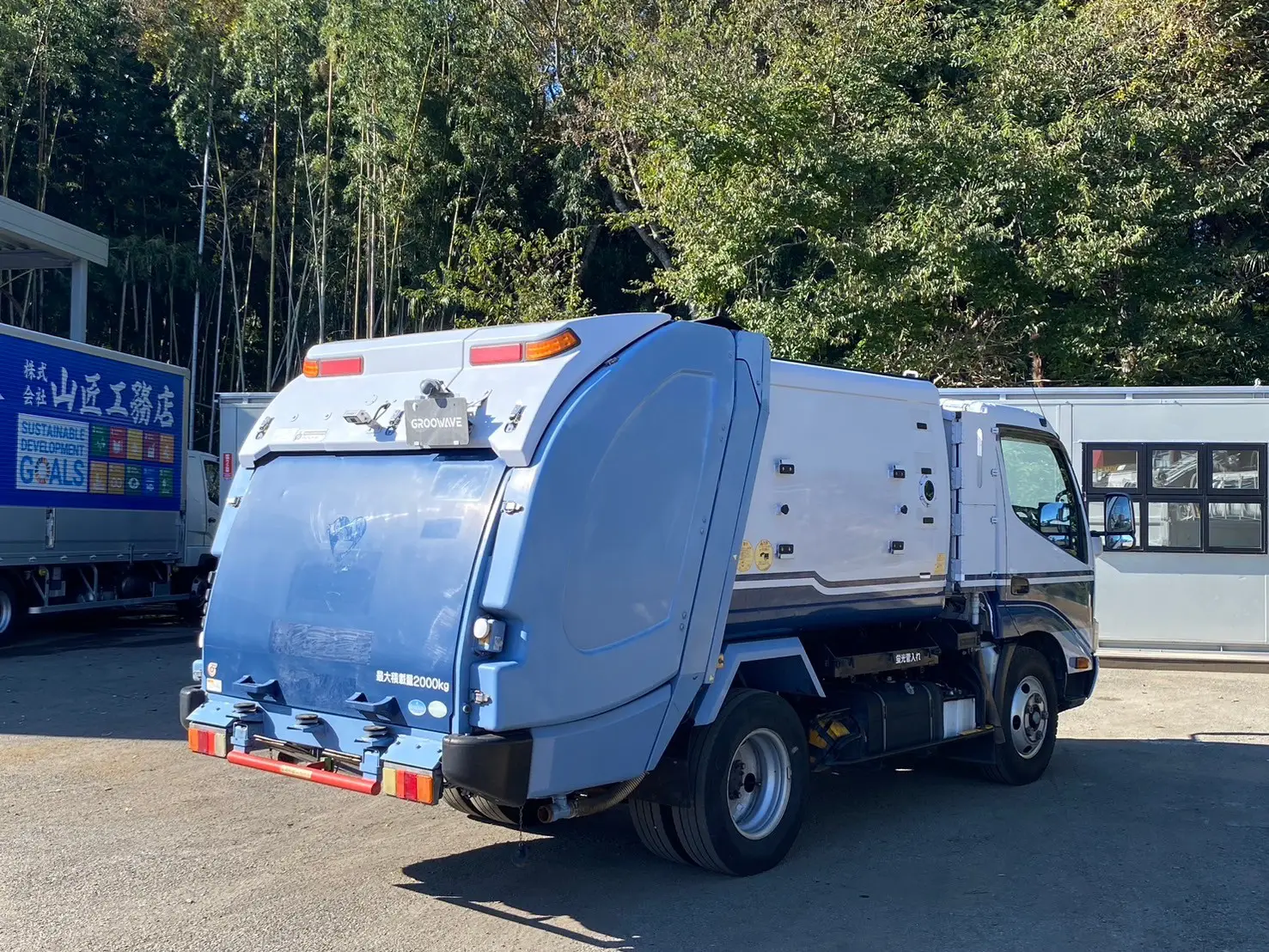 日野 デュトロ 小型 パッカー車 巻き込み式 回転ダンプ式の中古トラック画像3