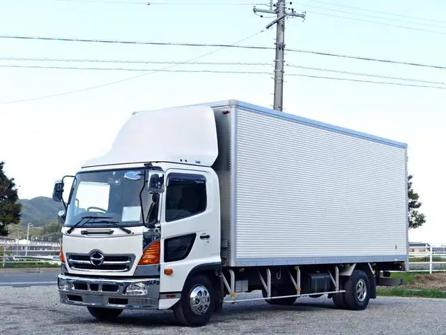日野 レンジャー 中型/増トン アルミバン 3枚観音 TKG-FC9JLAA｜画像1