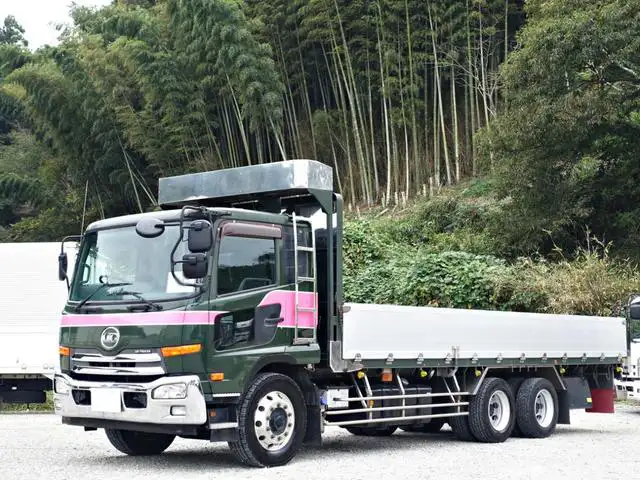 日産UD コンドル 中型/増トン 平ボディ アルミブロック ベッド｜画像1