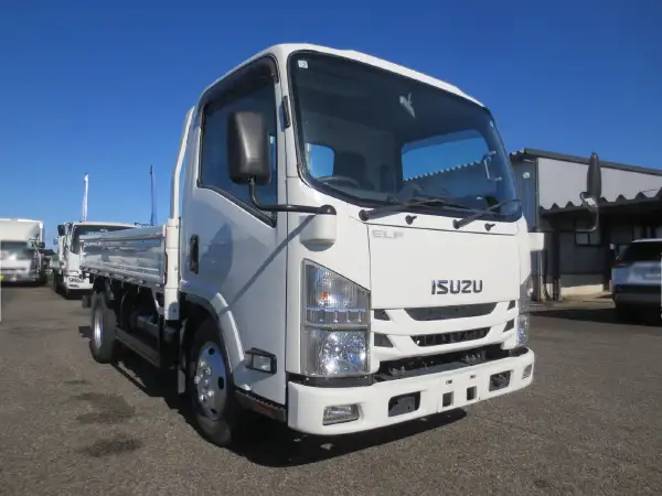 いすゞ エルフ 小型 平ボディ 床鉄板 2RG-NMR88Rの中古トラック画像3