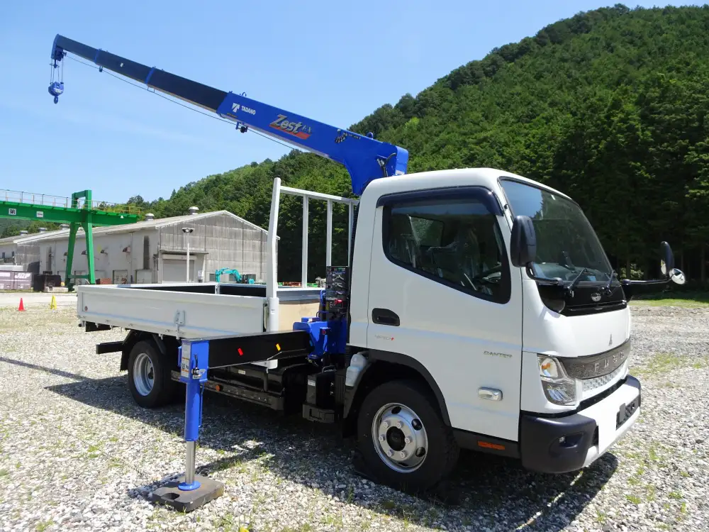 三菱 キャンター 小型 クレーン付 4段 ラジコンの中古トラック画像2
