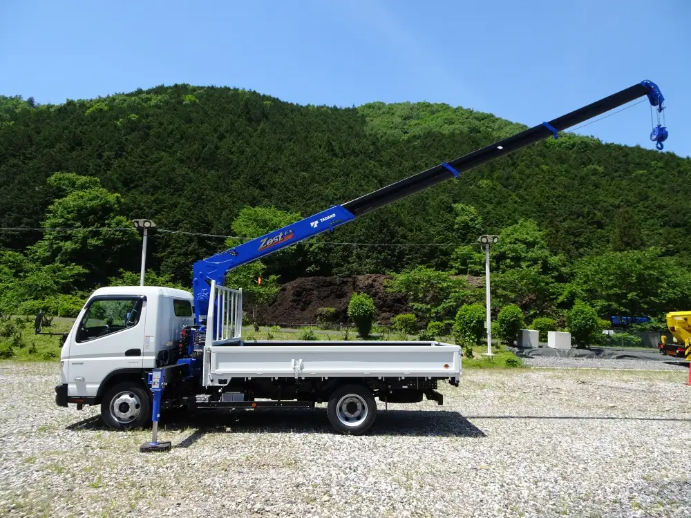 三菱 キャンター 小型 クレーン付 4段 ラジコンの中古トラック画像3