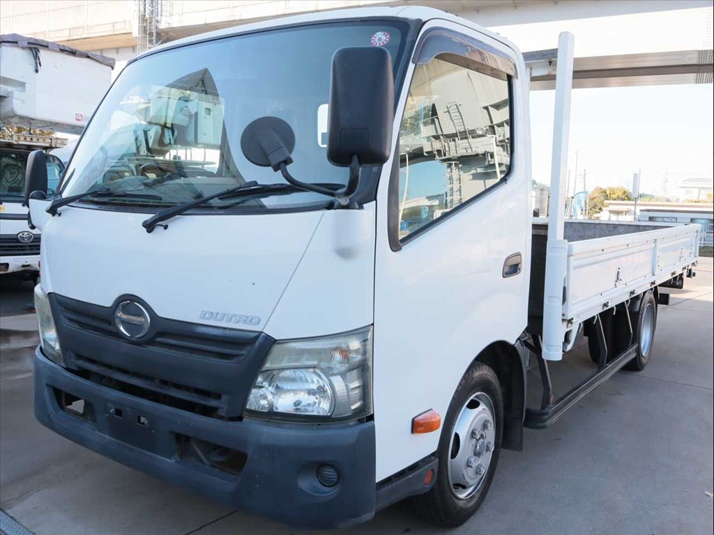 日野 デュトロ 小型 平ボディ ワイドロング SkG-XZC710M
