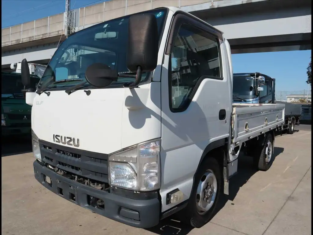 いすゞ エルフ 小型 平ボディ TKG-NHS85A H24の中古トラック画像1