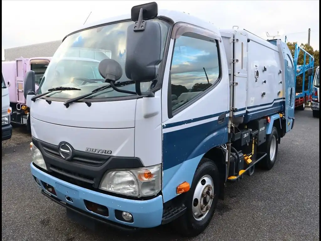 日野 デュトロ 小型 パッカー車 巻き込み式 TKG-XZU600X｜画像1