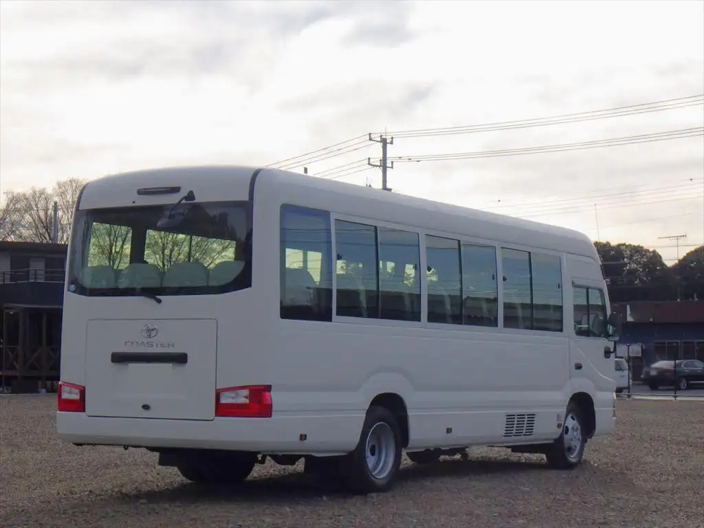トヨタ コースター 小型 バス マイクロバス SKG-XZB70 の中古