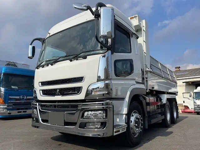 三菱 スーパーグレート 大型 ダンプ ハイルーフ コボレーン の中古トラック【車両No.178018】
