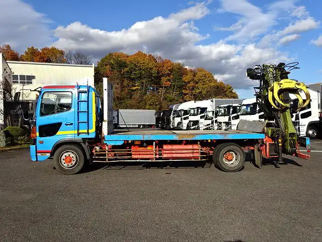 日野 レンジャー 中型/増トン クレーン付 ヒアブ ベッドの中古トラック画像3