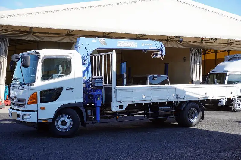 日野 レンジャー 中型/増トン クレーン付 4段 ラジコン｜画像1