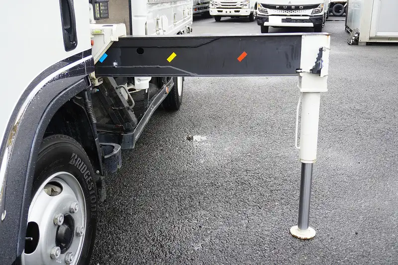 いすゞ エルフ 小型 クレーン付 床鉄板 5段の中古トラック画像10