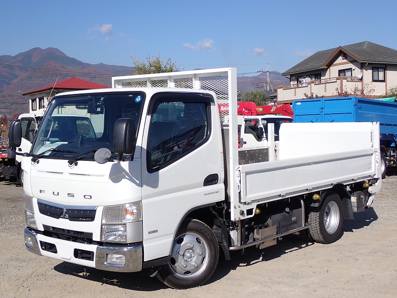 三菱 キャンター 小型 平ボディ セミロング